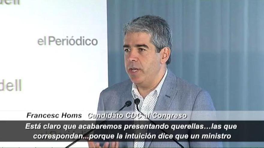 Homs anuncia que el CDC se querellará contra Fernández Díaz