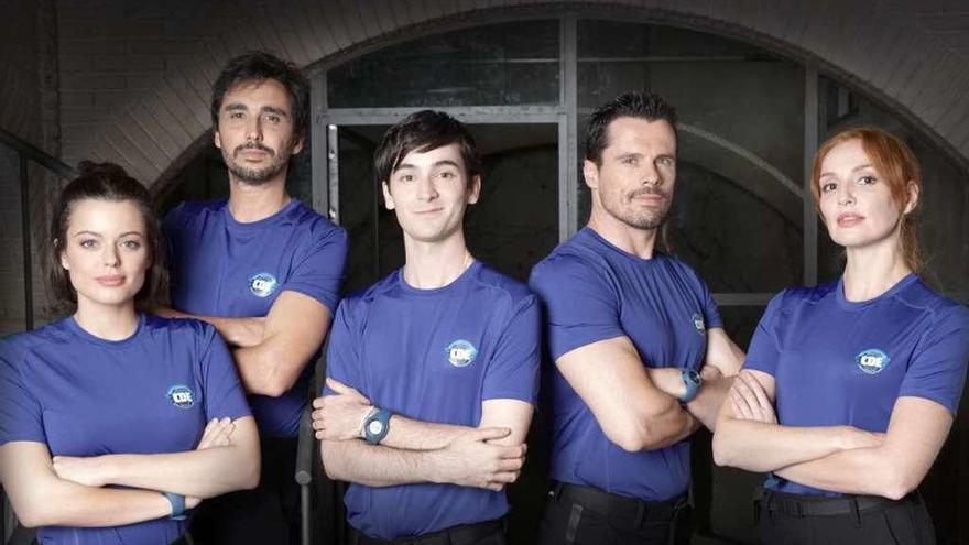 Los protagonistas de la serie &#039;Cuerpo de Élite&#039;.