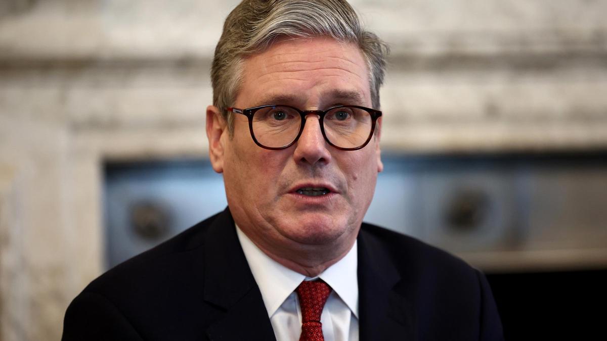 El primer ministro británico, Keir Starmer.