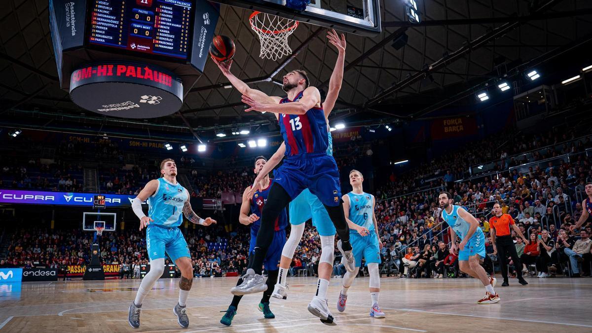 El Barcelona viene de vencer en su último partido de la Liga Endesa