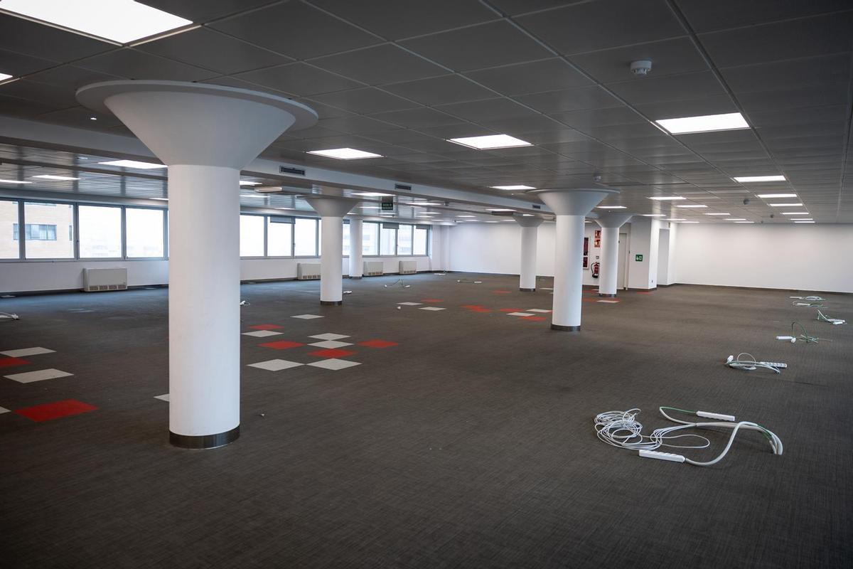 Instalaciones donde se ubicará la sede de Multiverse Computing en Zaragoza.