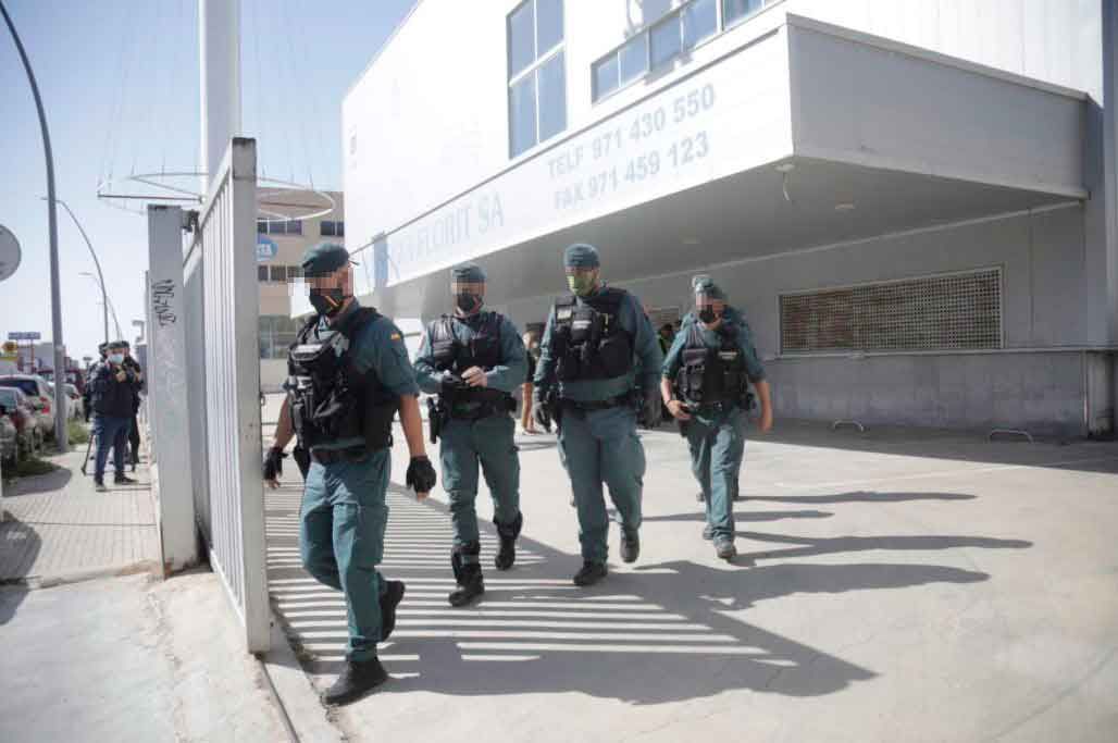 Operación conjunta de la Policía Nacional y la Guardia Civil contra una banda de ladrones de coches