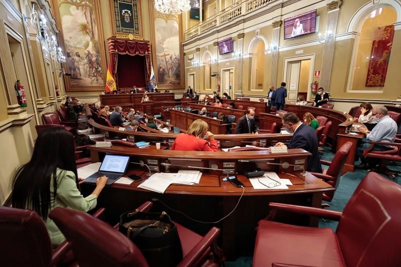 Pleno en el Parlamento de Canarias, 10/11/2021