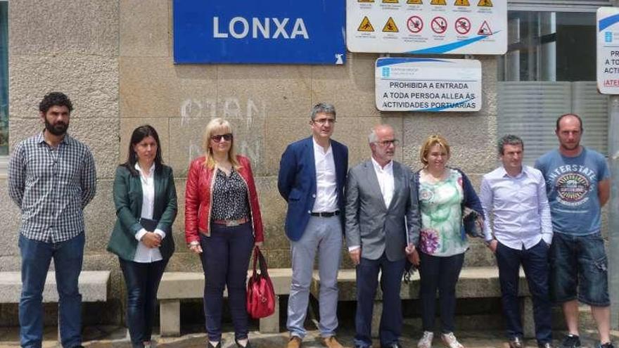 Lomba, Durán y Crespo en la presentación de ayer. // FdV