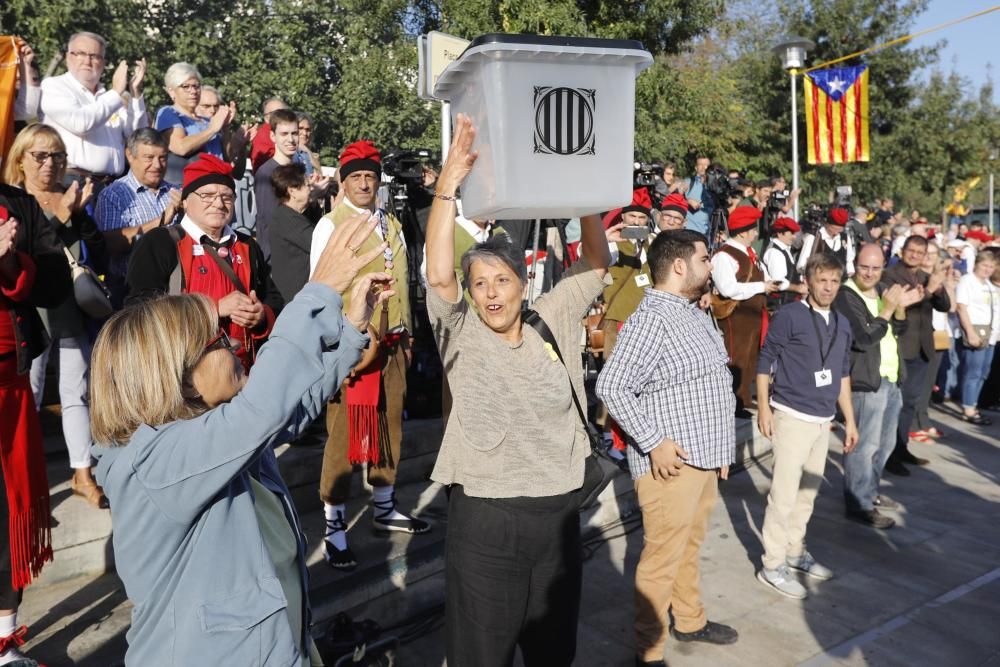 Aniversari de l''1-O a Sant Julià de Ramis