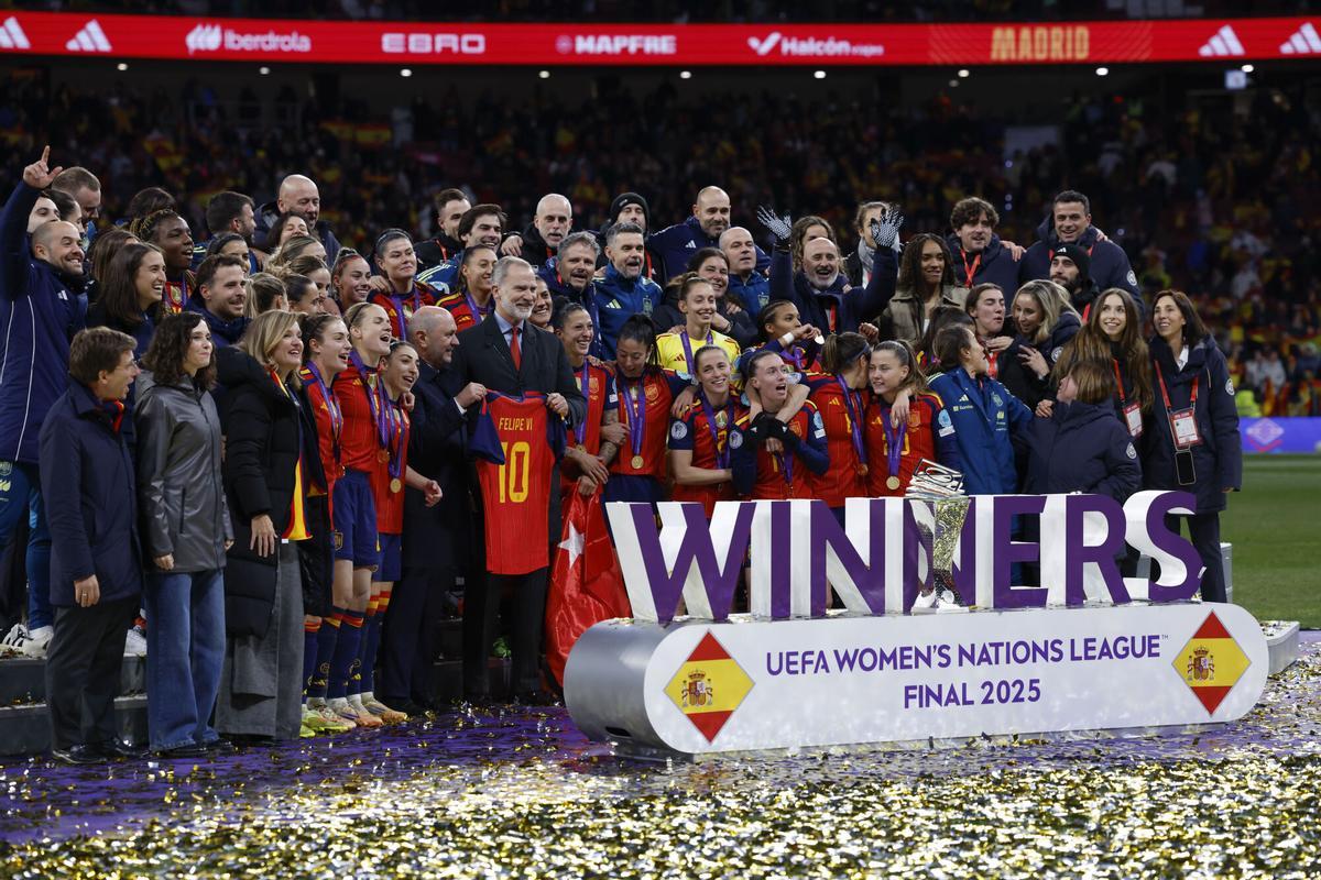 Final de la Nations League: España - Alemania.