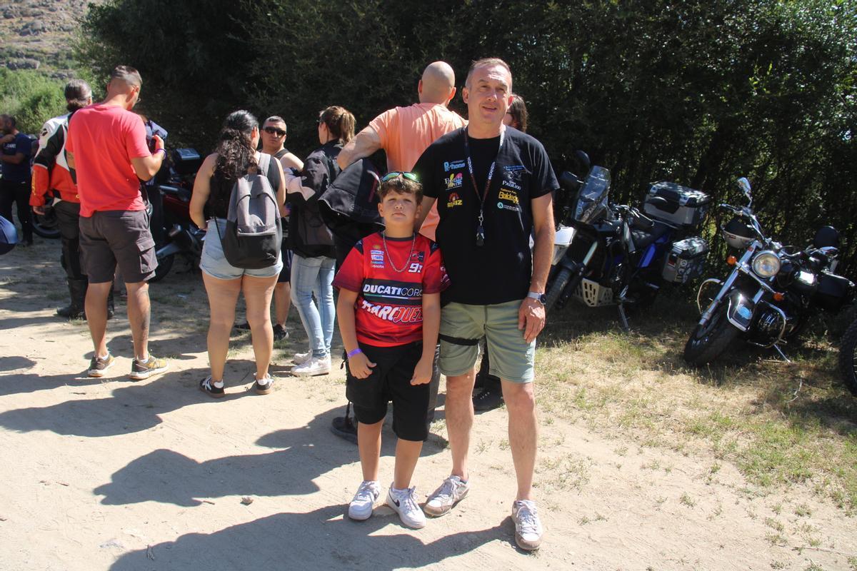 Sanabria despide la multitudinaria concentración de motos