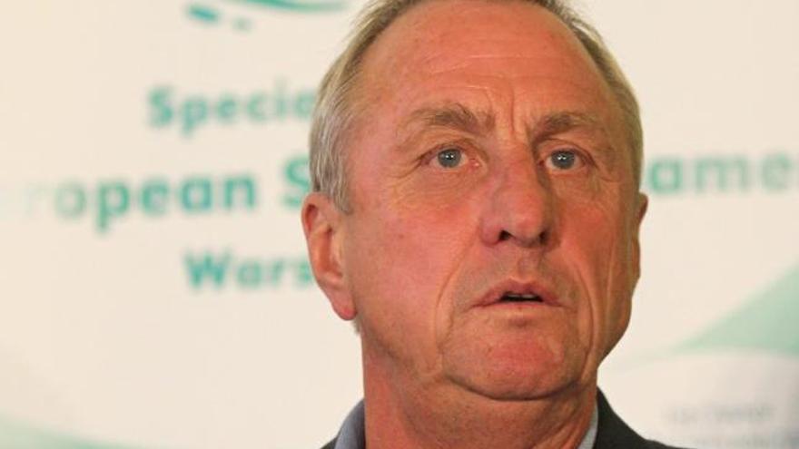 El ex entrenador barcelonista, Johan Cruyff.