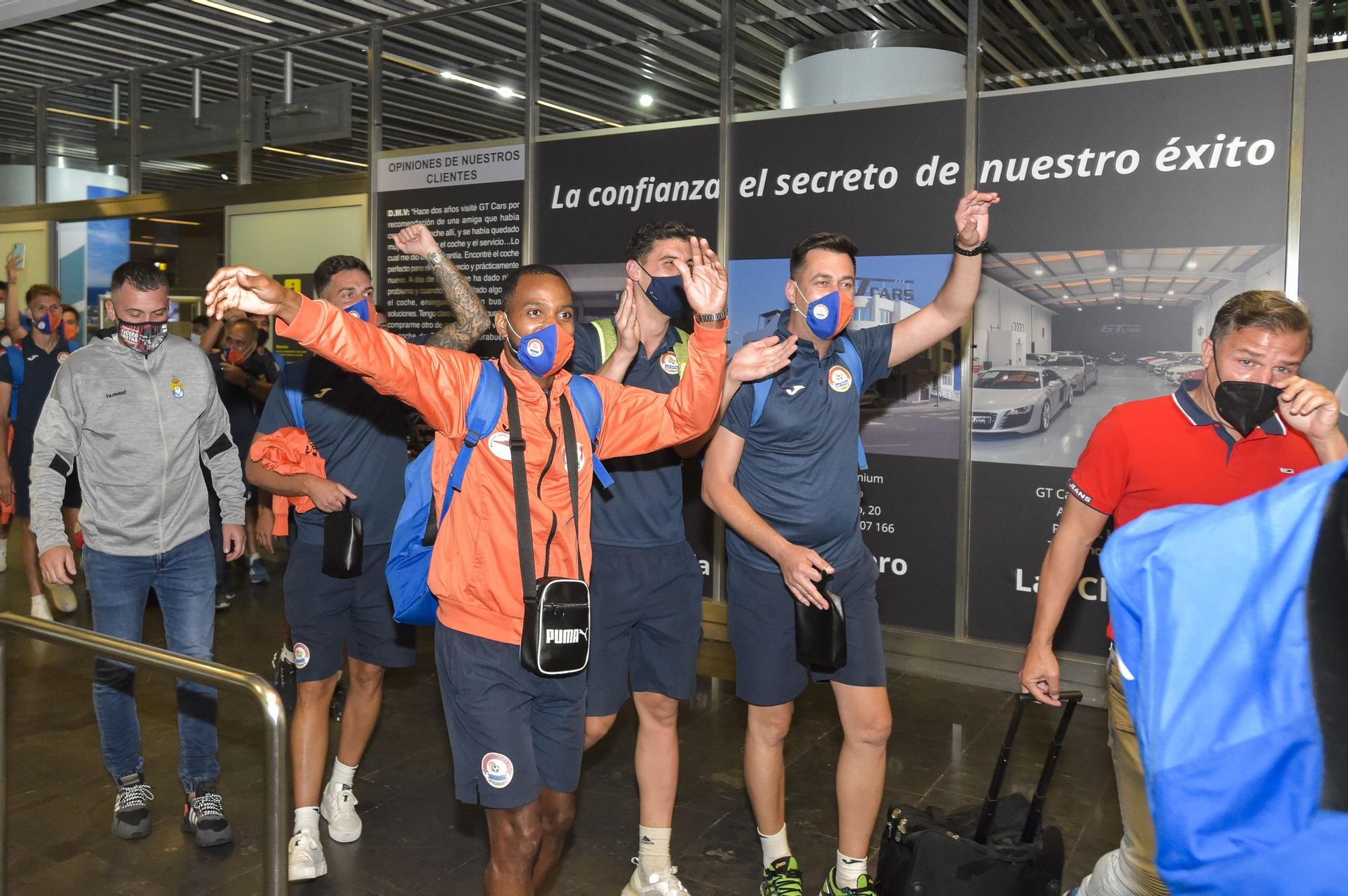 Llegada del Panadería Pulido San Mateo tras el ascenso