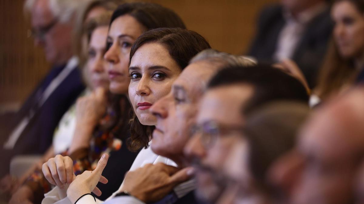 La presidenta de la Comunidad de Madrid, Isabel Díaz Ayuso.