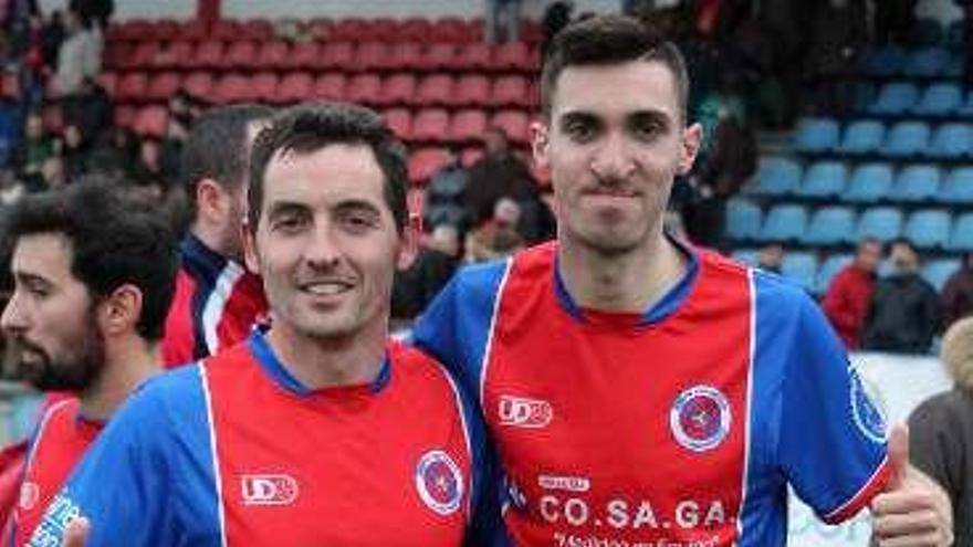 Durán y Cristian, los goleadores.