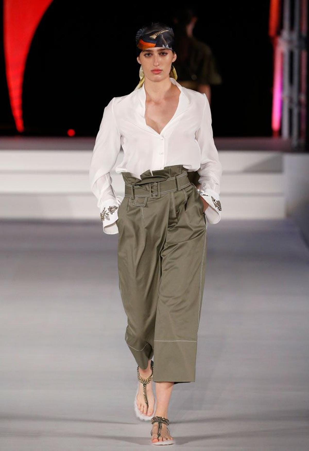 Mercedes Benz Fashion Weekend Ibiza: Jorge Vázquez, look safari