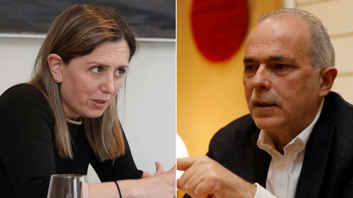María Calvo y José Manuel Ferreira.