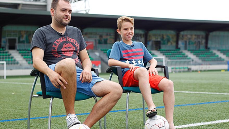 Luis Galindo y Gerard Fernández valoran el éxito en la Danone Nations Cup