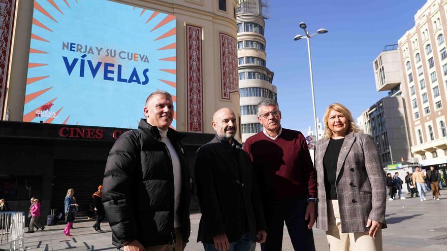 Nerja y su cueva toman Madrid y celebran su gala en la que invitan a vivirlas este 2024