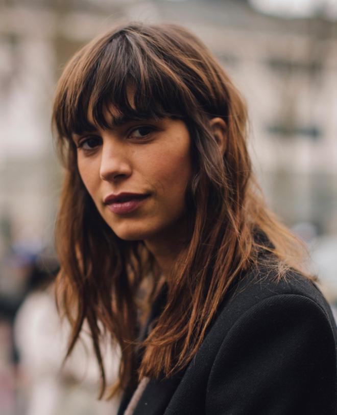 Corte de pelo fácil otoño con flequillo