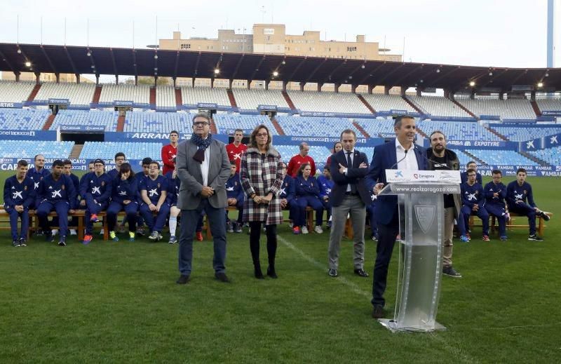 Presentación del Real Zaragoza en LaLiga Genuine