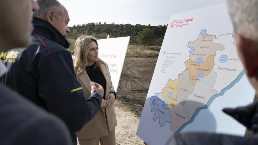 Marta Barrachina, durante la presentación del plan 'Diputació Respon'