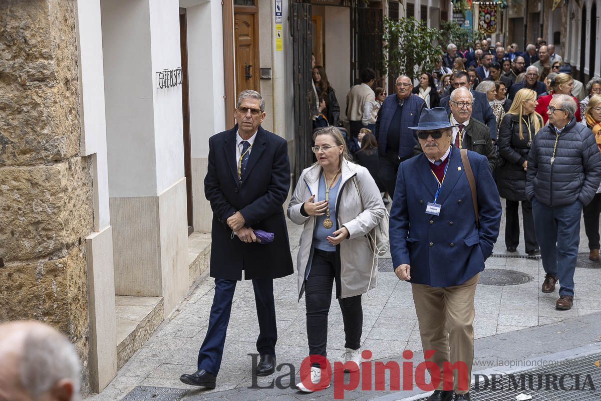 Cofradías y Hermandades de Semana Santa Peregrinan a Caravaca