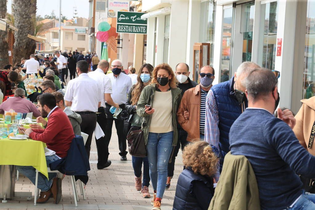 Así es el ambiente en Cartagena en el primer fin de semana con terrazas abiertas