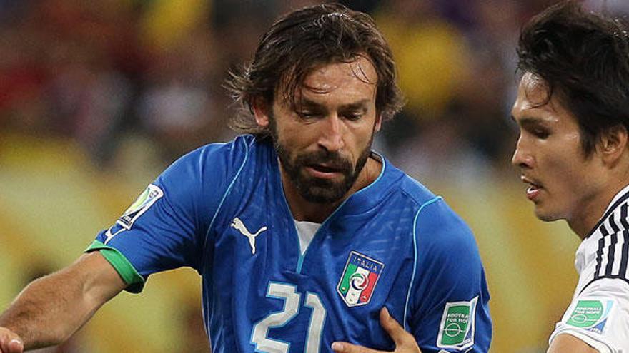 Pirlo se pierde el partido contra Brasil por una lesión