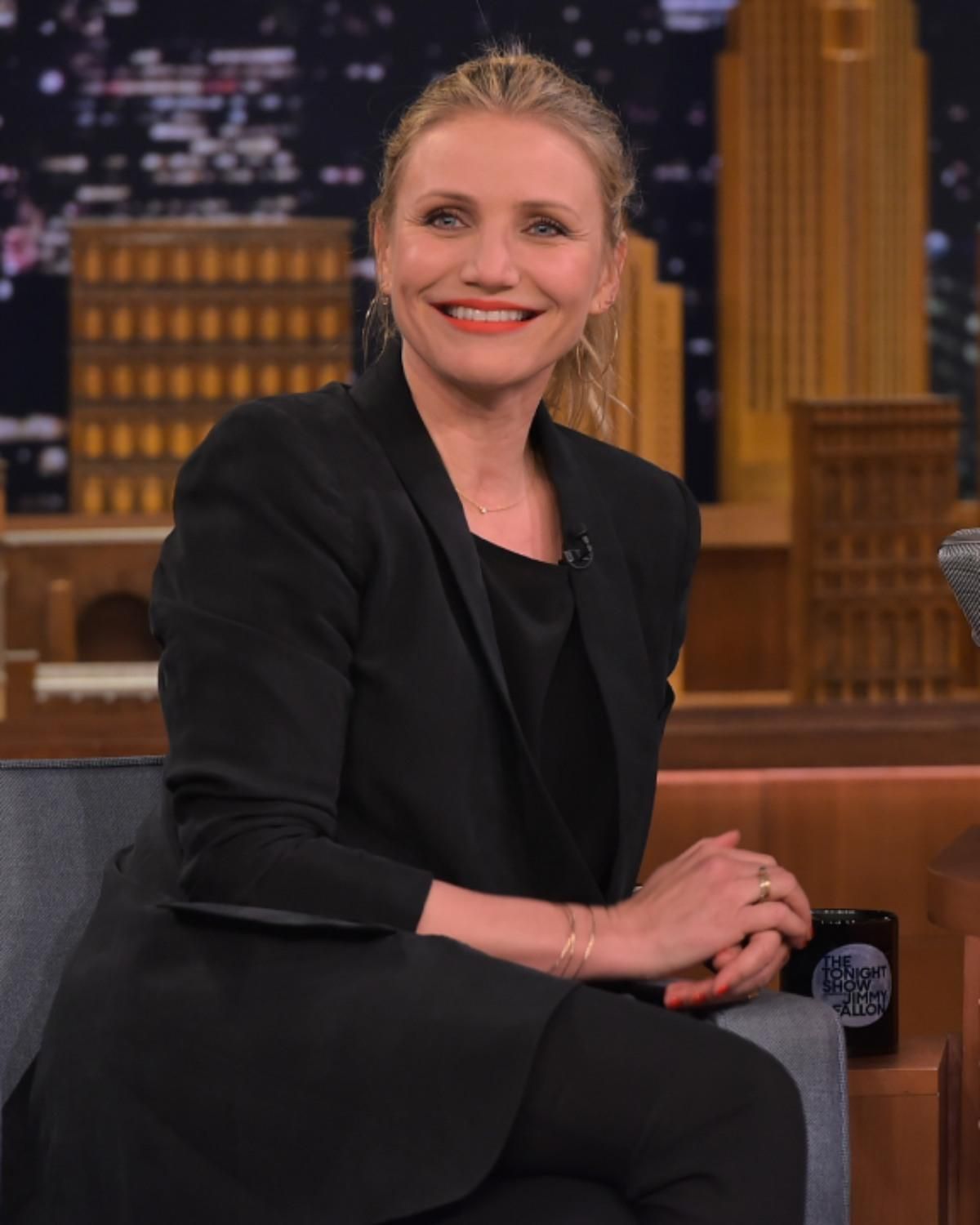 Cameron Díaz, en el programa de Jimmy Fallon