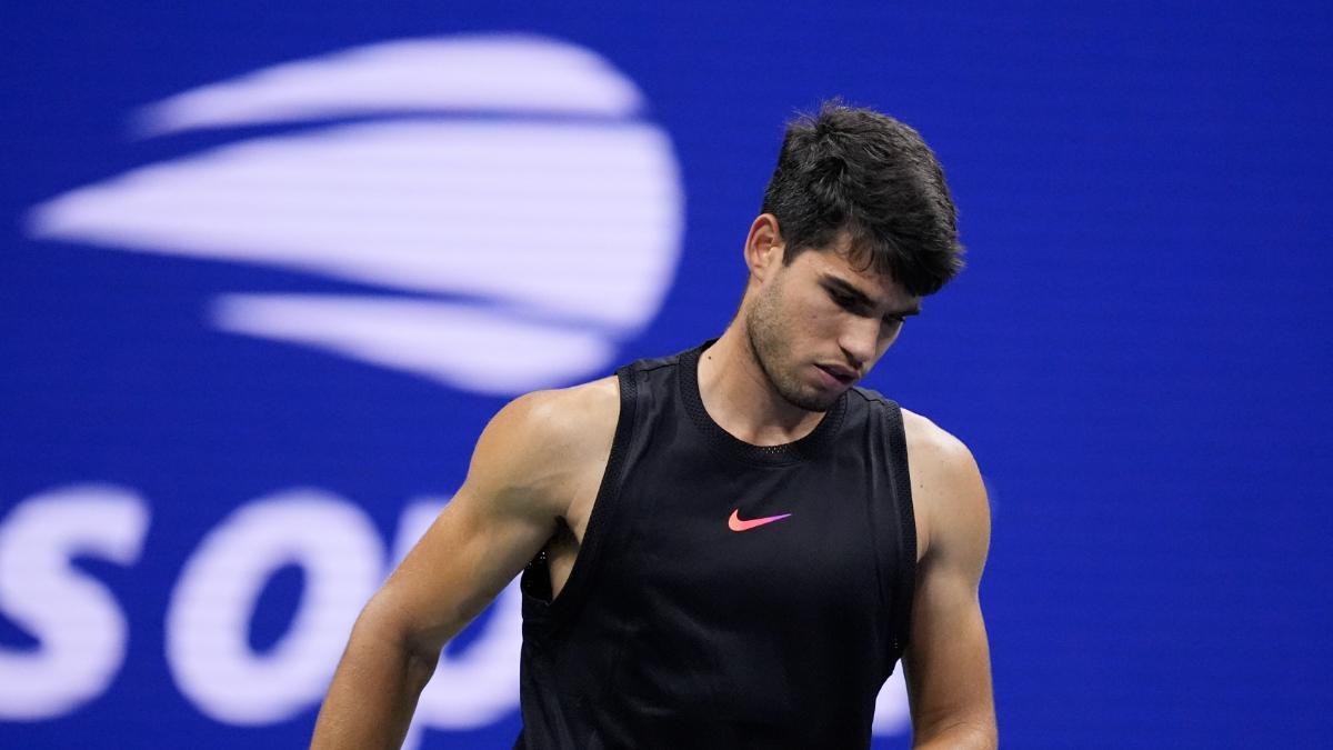 Carlos Alcaraz en el US Open