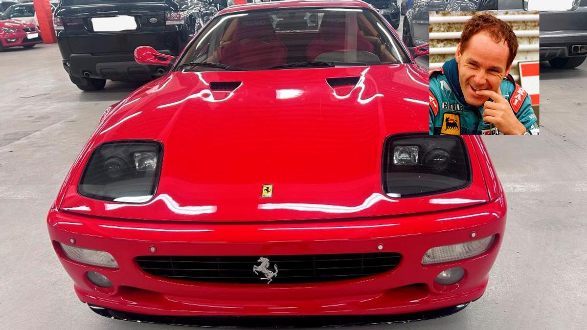 El Ferrari robado al expiloto Gerhard Berger en 1995