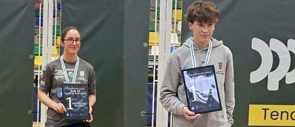 Mariña García y Aarón Varela. | FIRMA