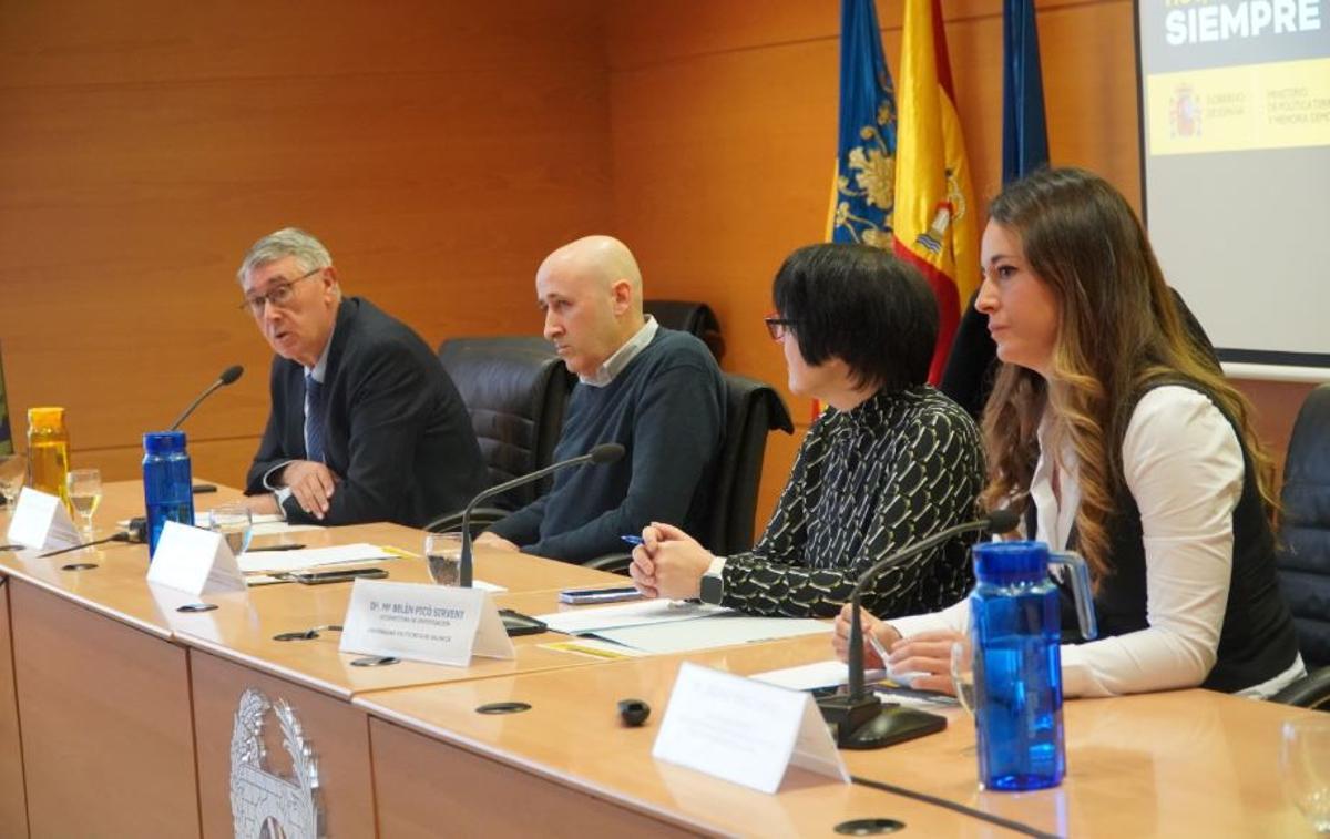La inauguración de la jornada con Miguel Polo y Zulima Pérez