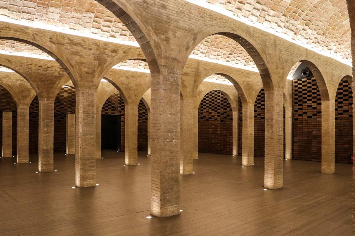 El Dipòsit del Rei Martí, tras su restauración en 2016.