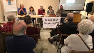 Impulsen noves accions a Sant Pere Pescador per protestar davant del promotor del Fluvià Nàutic