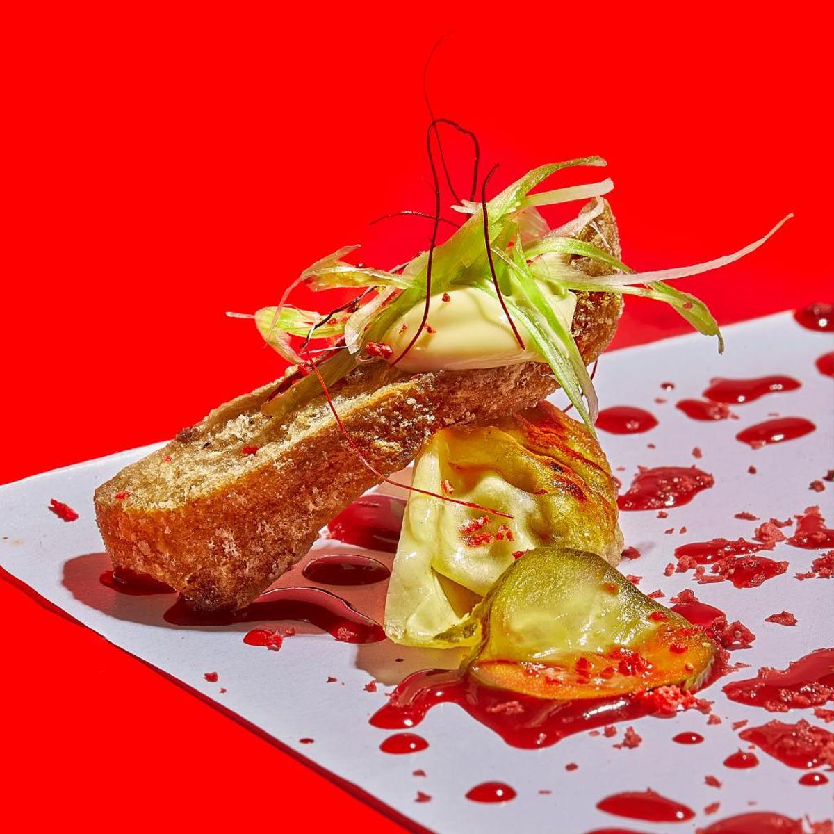One of the dishes at StreetXO Ibiza.