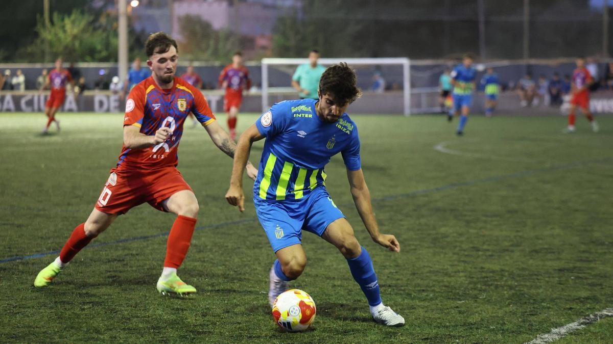 Derbi pitiuso disputado la semana pasada entre el Inter Ibiza y la SD Portmany.