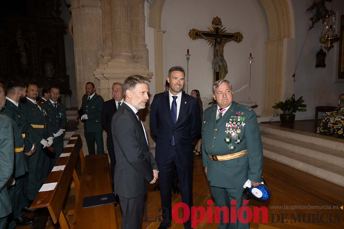 Festividad del Día de la Guardia Civil en Caravaca