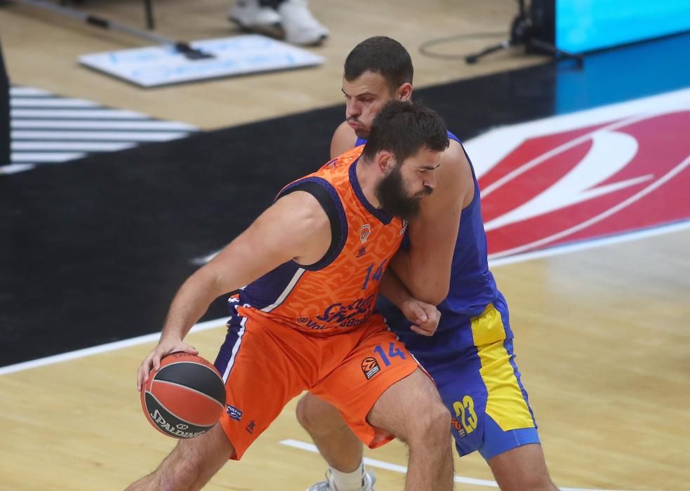 Valencia Basket y el Maccabi Tel Aviv