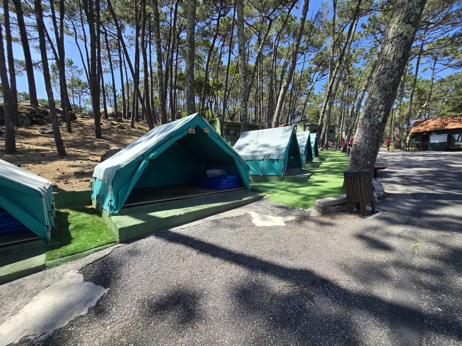 El primero de los once turnos previstos, con 140 niños, ya está en el centro vacacional de A Lanzada.