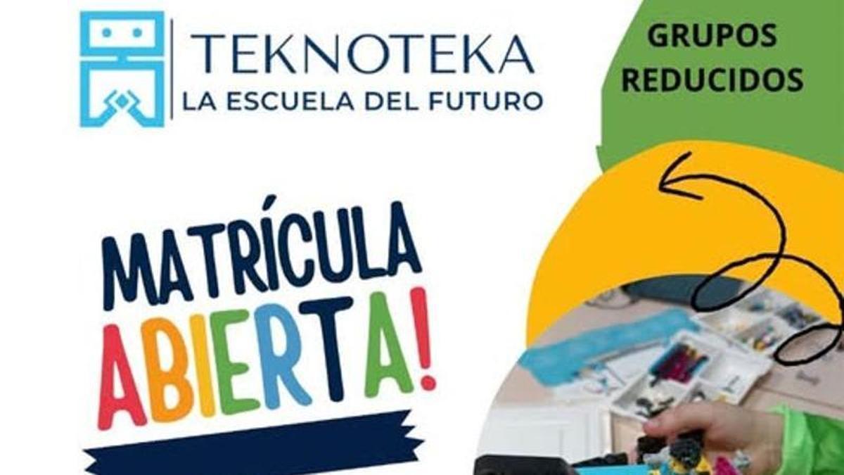 Cartel del proceso de matriculaión.