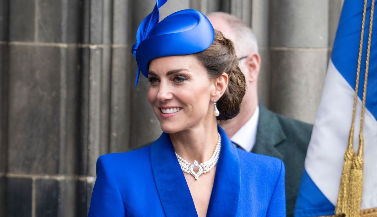 Kate Middleton en la coronación de Carlos III en Escocia