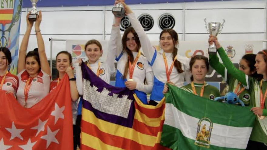 Triunfo de los arqueros pitiusos en la competición nacional celebrada en Valladolid
