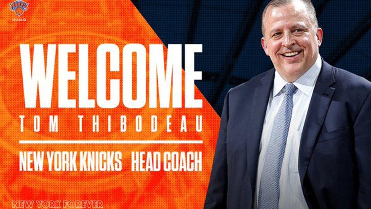Los Knicks dieron la bienvenida a Thibodeau