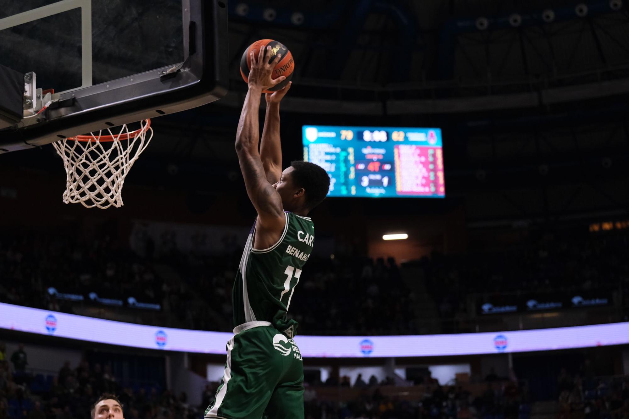 El Unicaja - Casademont Zaragoza de la Liga Endesa, en imágenes