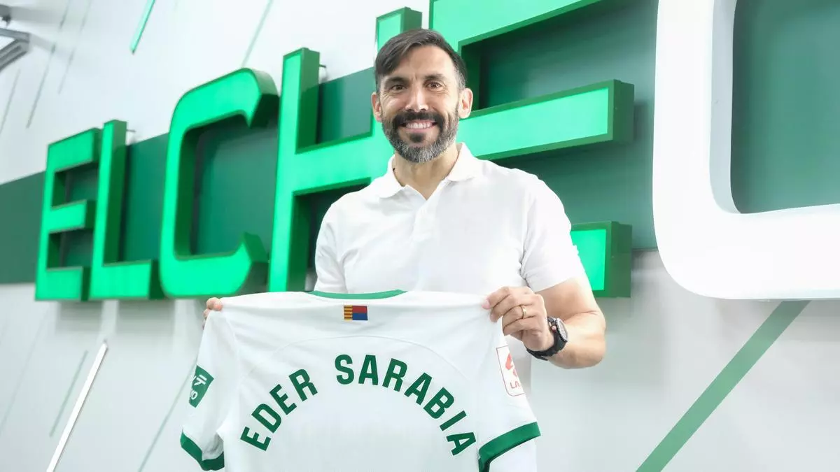 Eder Sarabia: “Estoy preparado para soportar la presión y la exigencia del Elche”