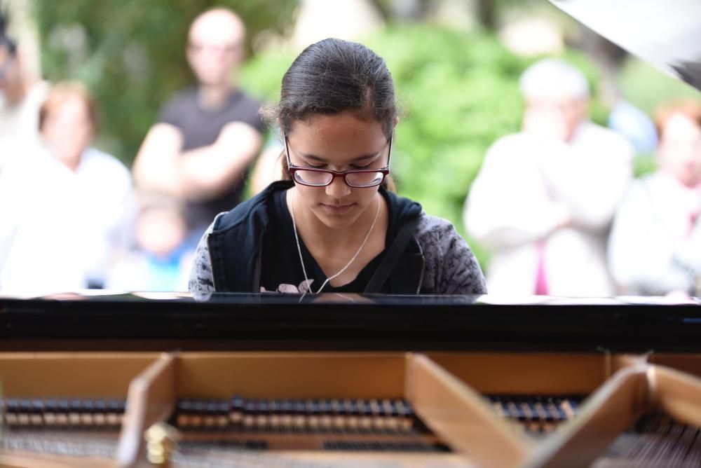 Pianos en las calles de Murcia