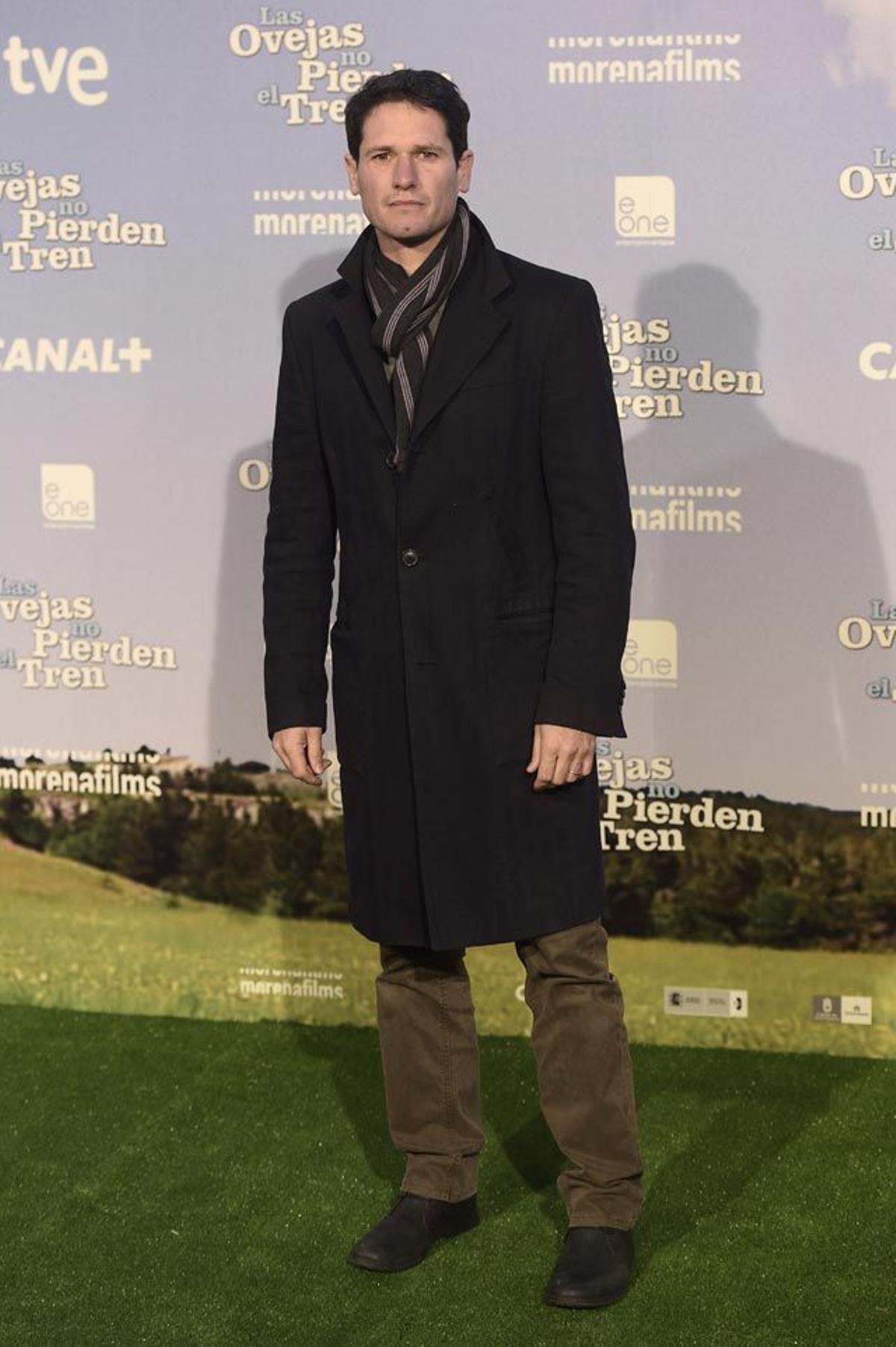 Antonio Zabalburu en la première de 'Las ovejas no pierden el tren'