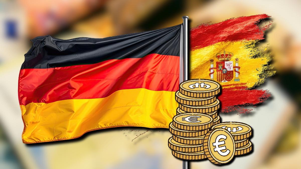 Salario mínimo de Alemania frente a España