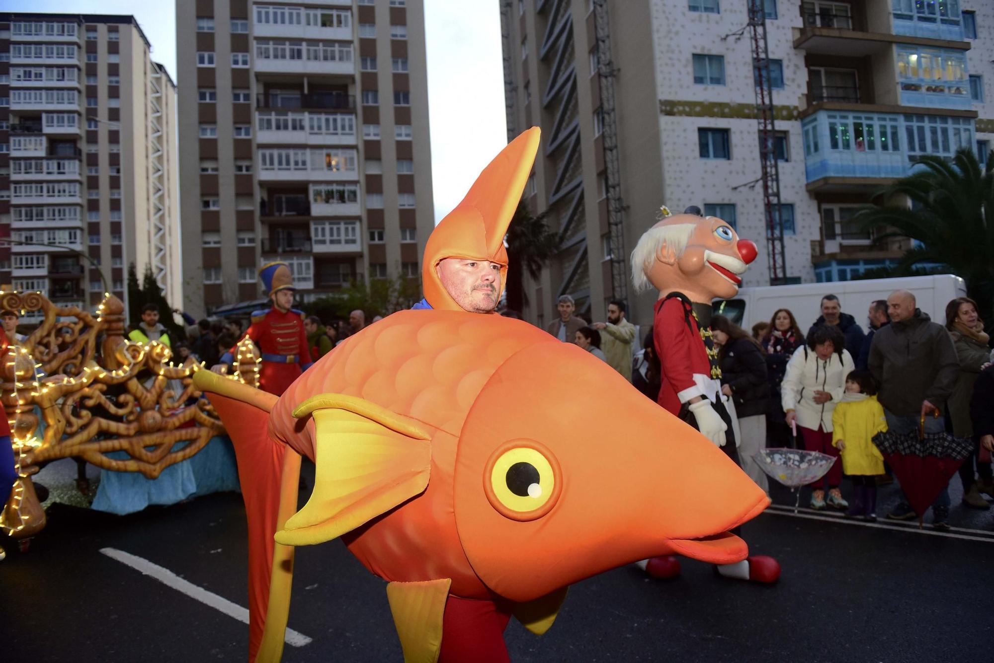 La llegada de los Reyes Magos a María Pita