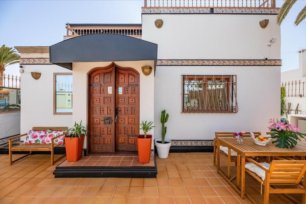 Así es la casa de María Patiño en Fuerteventura