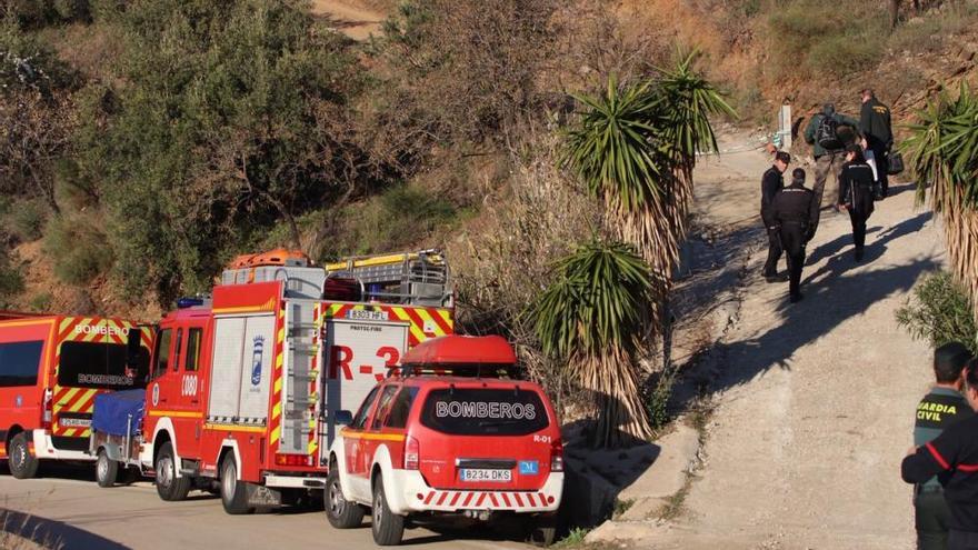 Operación de rescate de un niño de 2 años en un pozo de Málaga