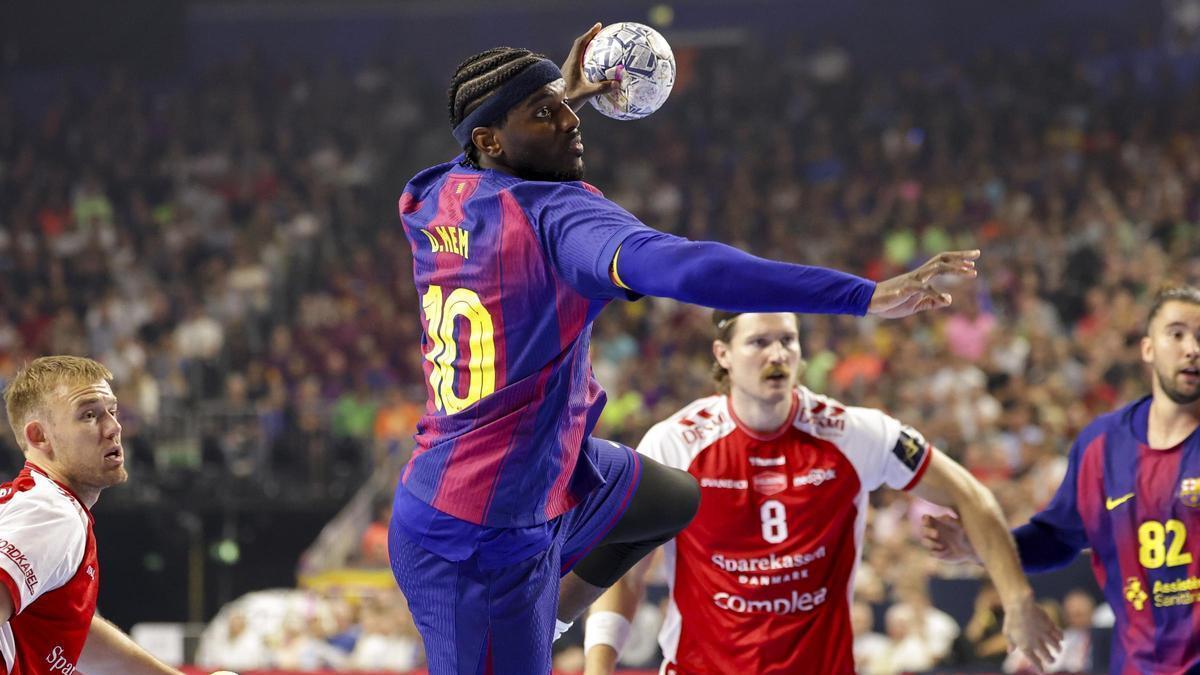 CHAMPIONS DE BALONMANO | El Barça vence al Aalborg en un partido de locura decidido en la prórroga y jugará la final frente al Füchse
